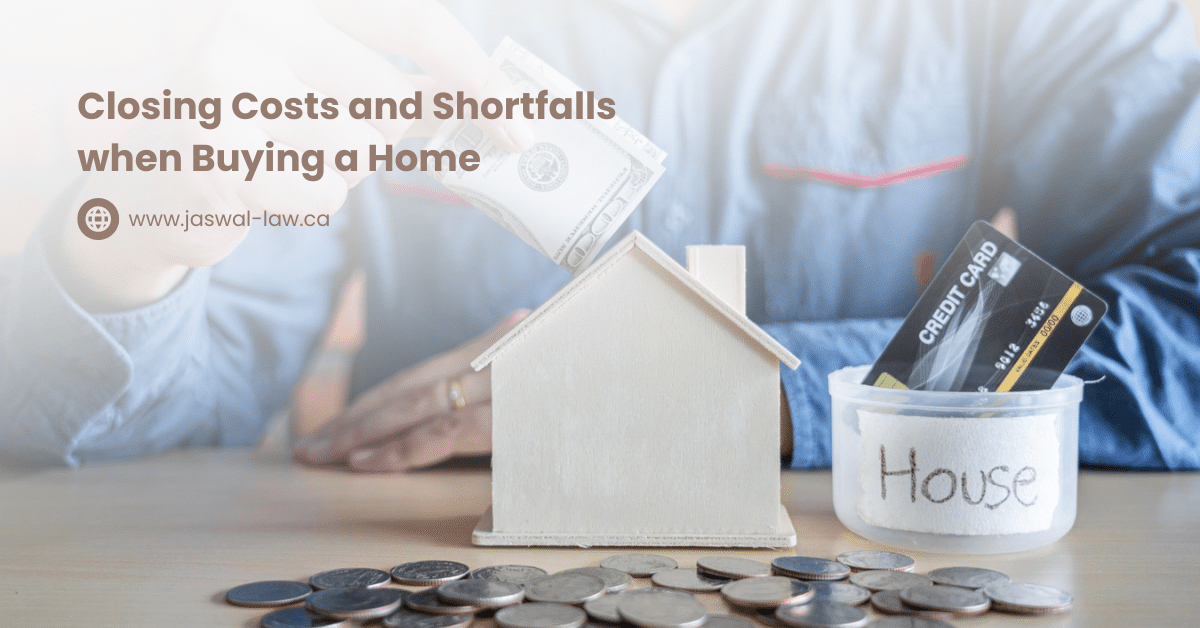 Closing Costs and Shortfalls when Buying a Home
