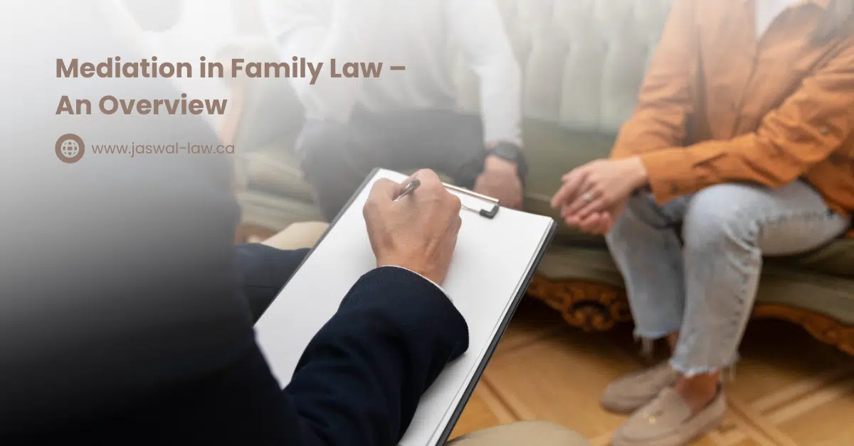 Mediation in Family Law – An Overview