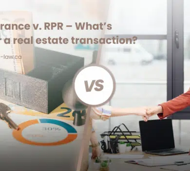 Title Insurance v. RPR – What’s better for a real estate transaction?