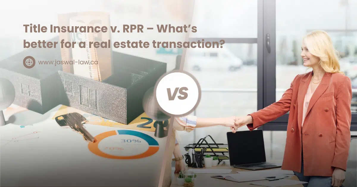 Title Insurance v. RPR – What’s better for a real estate transaction?